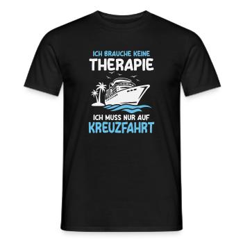 Cruise Holidays Cruise Ship Cruisers - Men's T-Shirt - black - Front - AI Model Male 178 light (178cm)