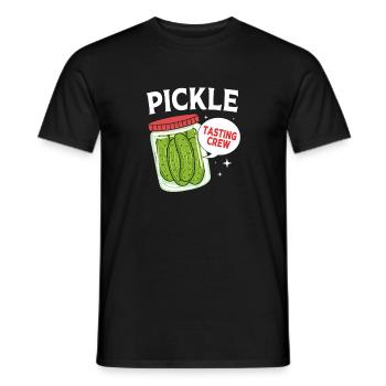 Essiggurke Gurke Gurken - Männer T-Shirt - Schwarz - Vorne - AI Model Male 178 light (178cm)