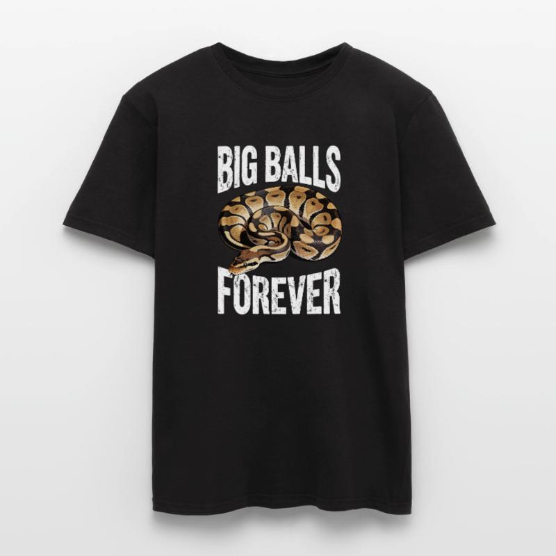 King Python Snakes Lover Terrarium Python Men's T-Shirt