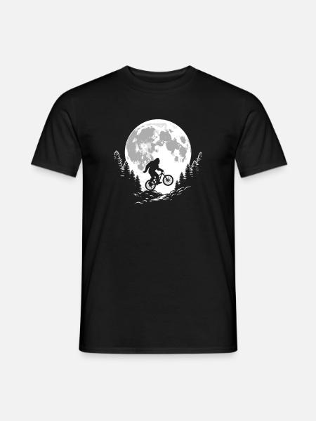 Bigfoot Mountainbiking - Männer T-Shirt - Schwarz