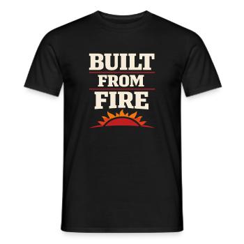 Healing Journey to Transform Inner Strength - Men's T-Shirt - black - Front - AI Model Male 178 light (178cm)