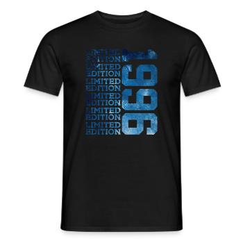 ÉDITION LIMITÉE 1996 30 ANS 30E ANNIVERSAIRE - T-shirt homme - noir - Devant - AI Model Male 178 light (178cm)