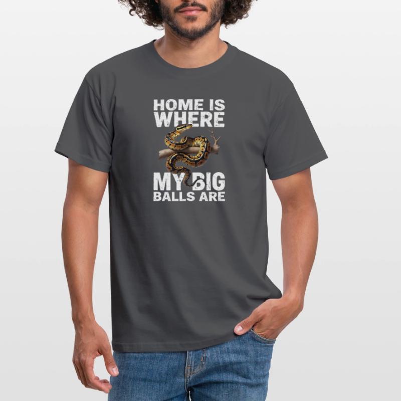 Python roi Serpents Amateurs de terrarium Python T-shirt Homme