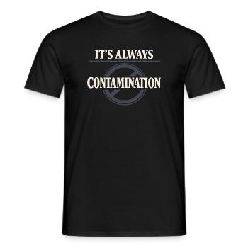 Mikrobiologie - Männer T-Shirt - Schwarz - Vorne - AI Model Male 178 light (178cm)