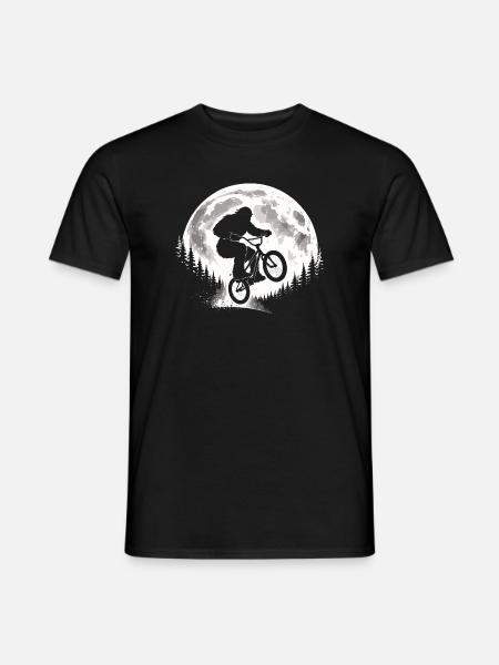 Bigfoot BMX Sprung - Männer T-Shirt - Schwarz