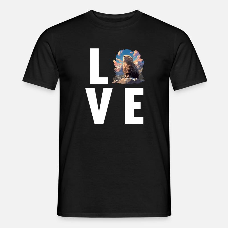 Lemminge Lemming - Männer T-Shirt - Schwarz