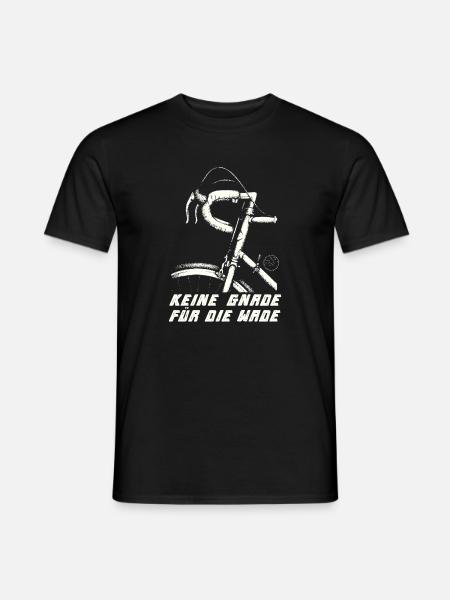 Keine Gnade für die Wade - Rennrad Sport - Männer T-Shirt - Schwarz