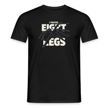 Tarantula Tarantula Holder Spider Owner - Men's T-Shirt - black - Front - AI Model Male 178 light (178cm)