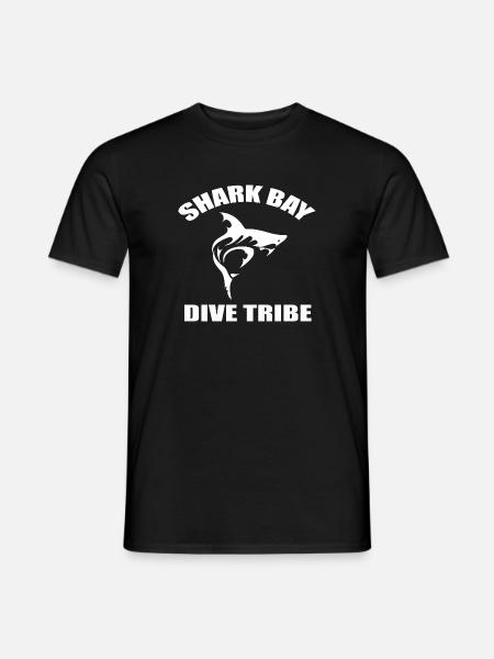 SHARK BAY DIVE TRIBE - Men's T-Shirt - black
