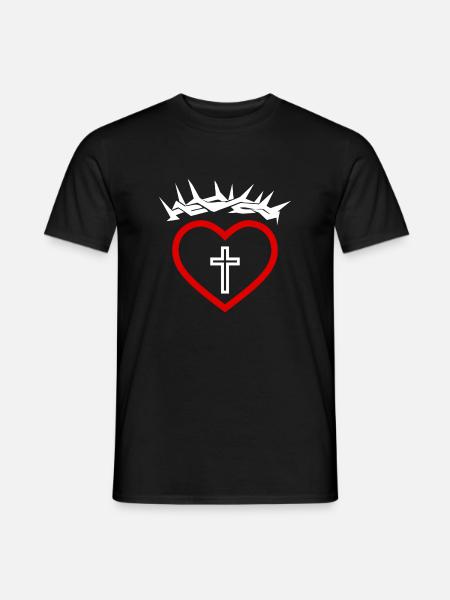 JESUS CHRIST CHURCH CHRISTIANITY - Men's T-Shirt - black