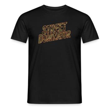 Street Dominator Car Tuner Style Camouflage - Men's T-Shirt - black - Front - AI Model Male 178 light (178cm)