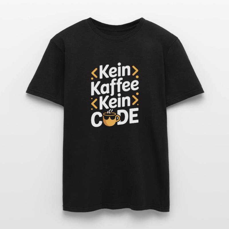 No Coffee No Code Programmer Computer Scientist Men's T-Shirt