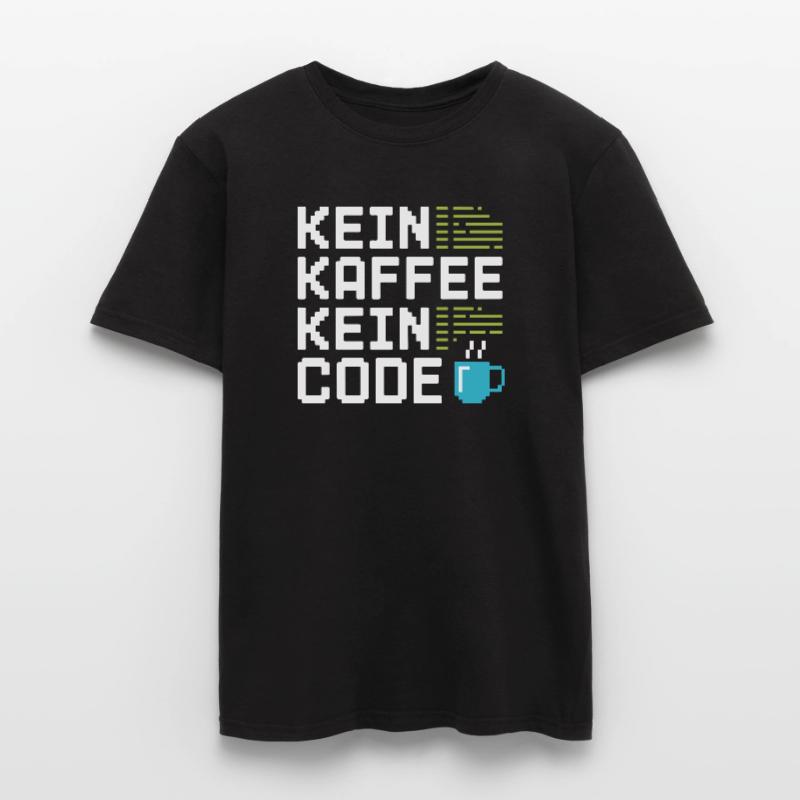 No Coffee No Code Programmer Computer Scientist Men's T-Shirt