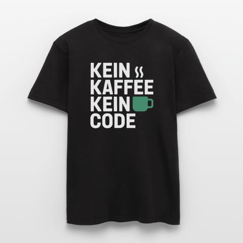 No Coffee No Code Programmeur Informaticien T-shirt homme
