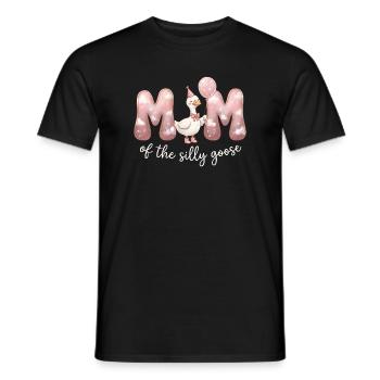 Mutter der Dummen Gans - Männer T-Shirt - Schwarz - Vorne - AI Model Male 178 light (178cm)