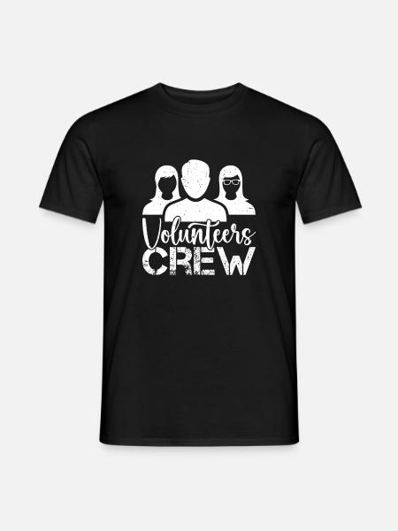 Bénévole Équipe de Dons Bénévoles - T-shirt homme - noir