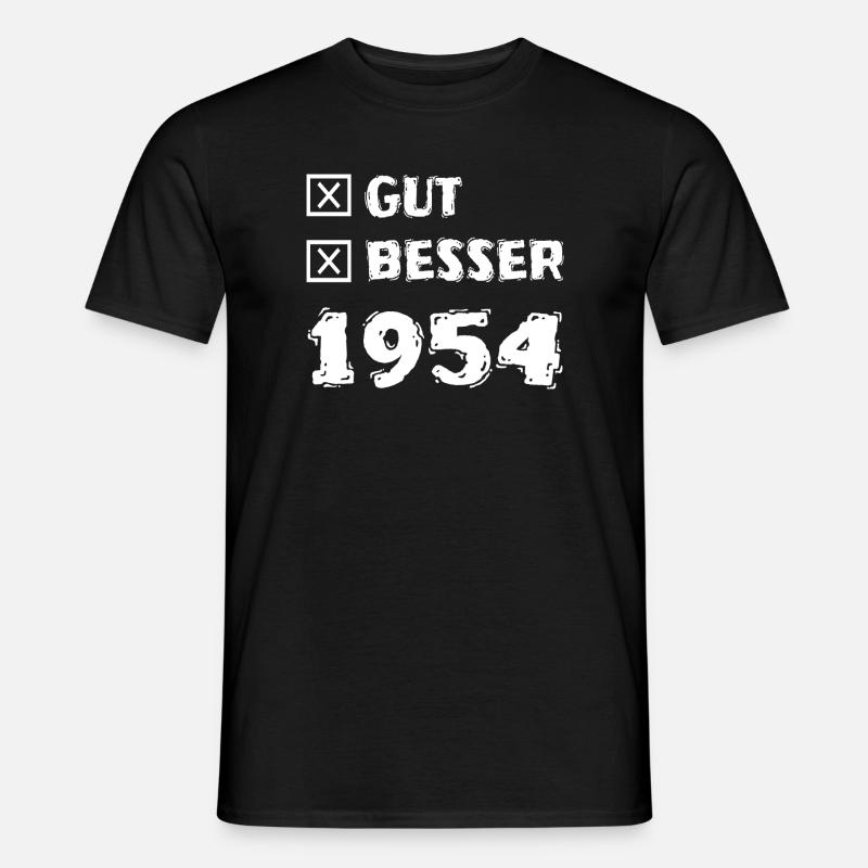 1954 - Männer T-Shirt - Schwarz