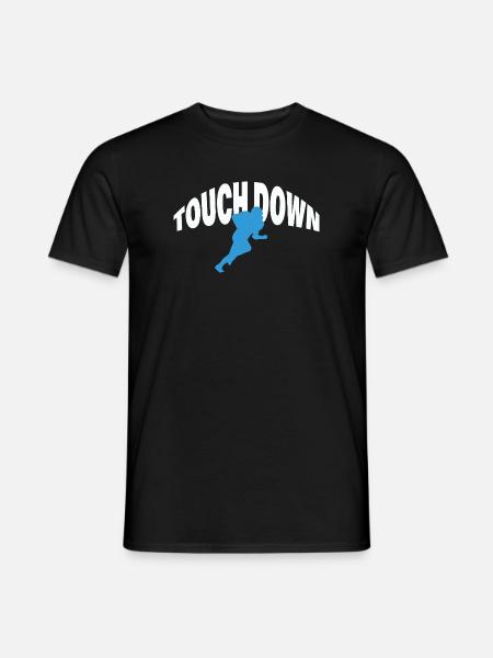 Touch Down - Men's T-Shirt - black