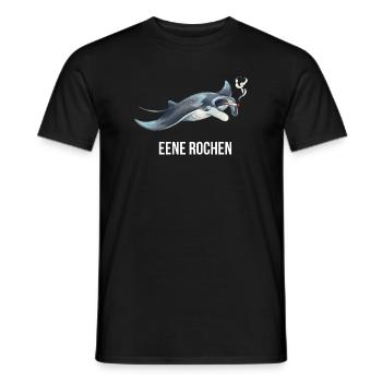 Ray Humor Shirt pour les fans de la mer - T-shirt homme - noir - Devant - AI Model Male 178 light (178cm)