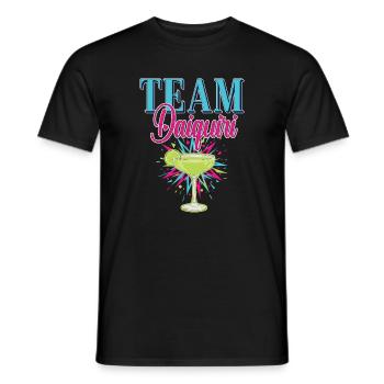 Junggesellinnenabschied Cocktail Team Daiquiri - Männer T-Shirt - Schwarz - Vorne - AI Model Male 178 light (178cm)