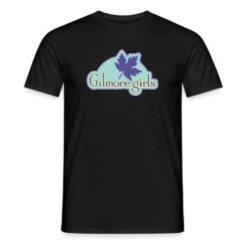 Gilmore Girls Logo  - Männer T-Shirt - Schwarz - Vorne - AI Model Male 178 light (178cm)