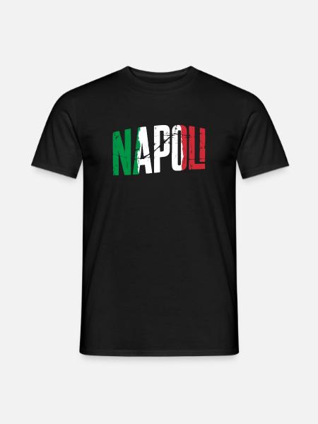 Napoli Italy Naples - Men's T-Shirt - black