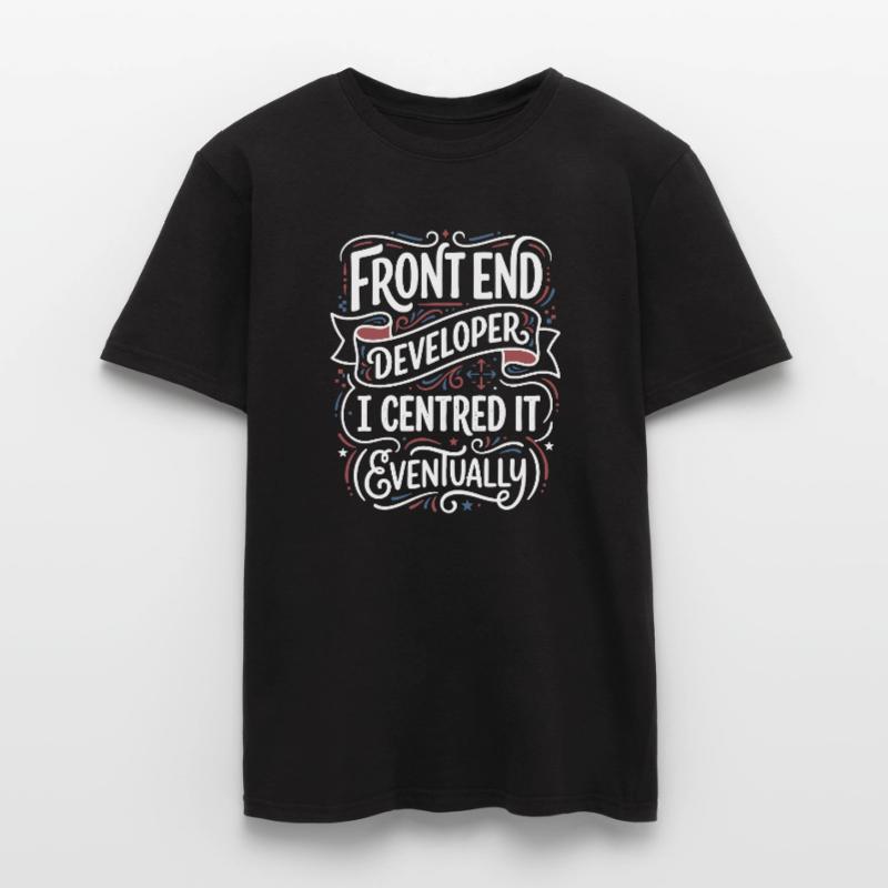 Frontend developer centered Men’s T-shirt