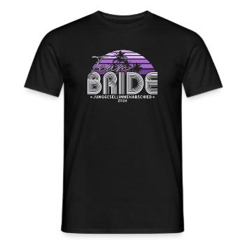 Team Braut Junggesellinnenabschied JGA 2026 - Männer T-Shirt - Schwarz - Vorne - AI Model Male 178 light (178cm)