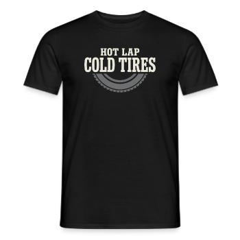 Autocross de piste de la Journée de la Piste Poussière de Frein HPDE - T-shirt homme - noir - Devant - AI Model Male 178 light (178cm)