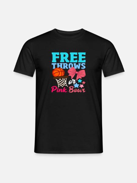 Freiwürfe Oder Schleifen Basketball - Männer T-Shirt - Schwarz