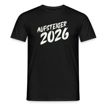 Rising Star 2026 Design - Men's T-Shirt - black - Front - AI Model Male 178 light (178cm)