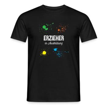 Éducateur en formation Crèche Formation des éducateurs - T-shirt homme - noir - Devant - AI Model Male 178 light (178cm)