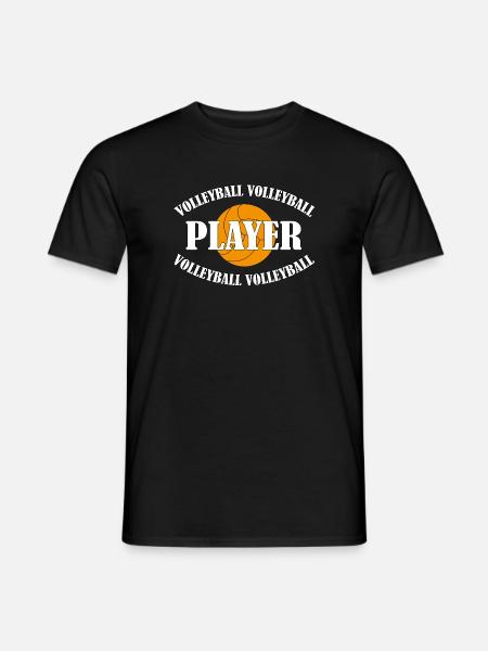 Volleyball Player - Men's T-Shirt - black