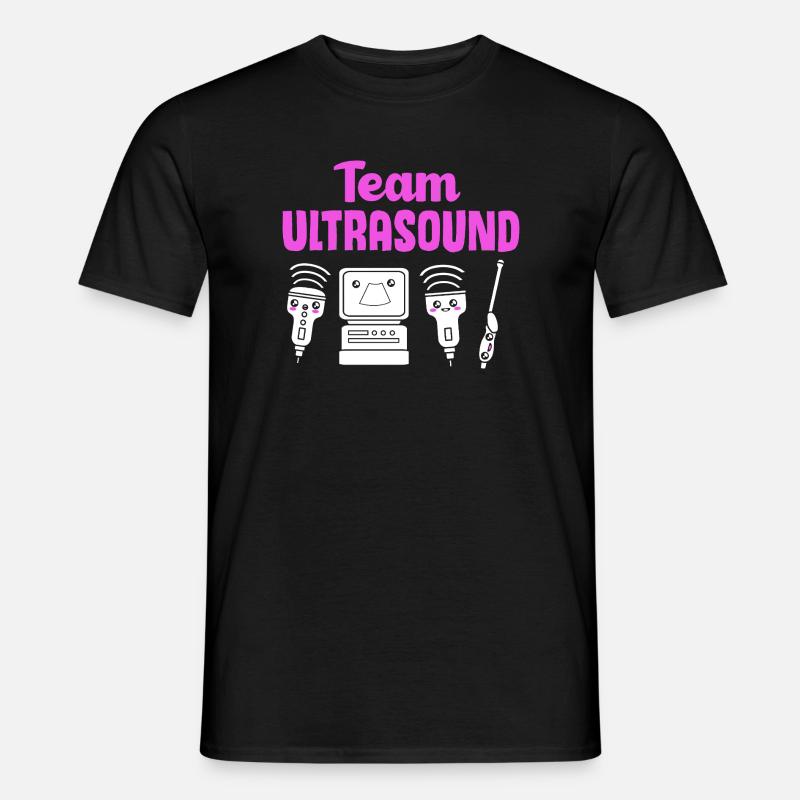 Ultrasonic Technician Ultrasonic Technician - Men’s T-shirt - black