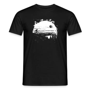 Graphique cycliste - T-shirt homme - noir - Devant - AI Model Male 178 light (178cm)