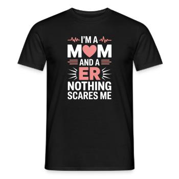 Emergency Room Sayings Gift for Caregivers - Men's T-Shirt - black - Front - AI Model Male 178 light (178cm)