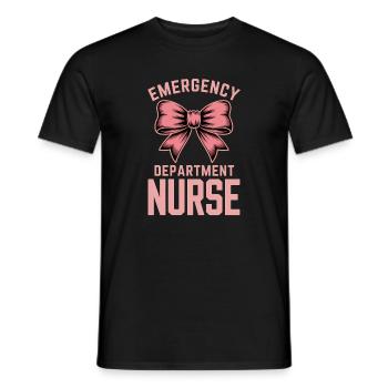 Emergency Room Sayings Gift for Caregivers - Men's T-Shirt - black - Front - AI Model Male 178 light (178cm)