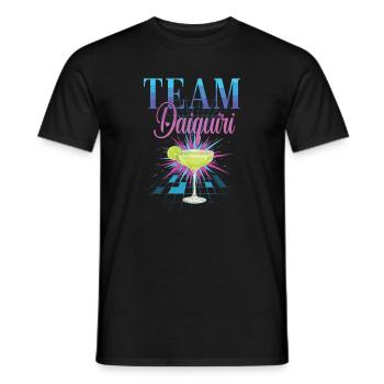 Junggesellinnenabschied Cocktail Team Daiquiri - Männer T-Shirt - Schwarz - Vorne - AI Model Male 178 light (178cm)