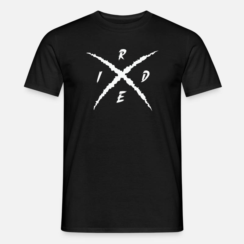 Ride - Männer T-Shirt - Schwarz