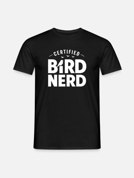 Observation des oiseaux Ornithologue Nerd - T-shirt homme - noir