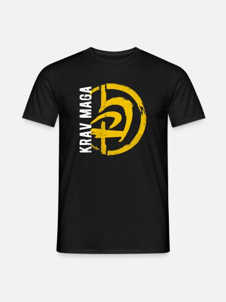 Kravmaga Krav Selbstverteidigungsstudio GYM - Männer T-Shirt - Schwarz