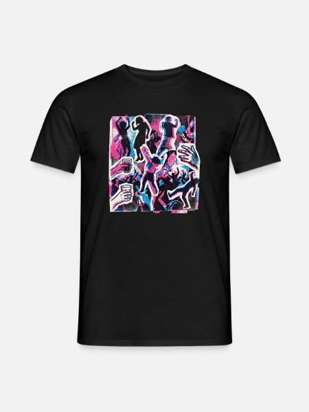 90s Retro Party - Men's T-Shirt - black