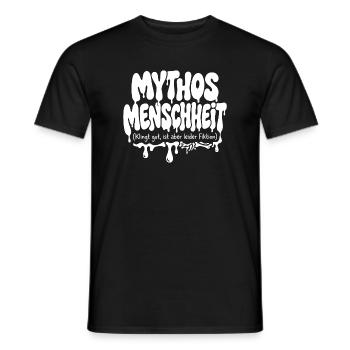 Mythos Menschheit Fiktion - Männer T-Shirt - Schwarz - Vorne - AI Model Male 178 light (178cm)