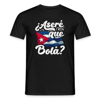 Kuba Stolz & Heimat - Cuba Flagge Design - Männer T-Shirt - Schwarz - Vorne - AI Model Male 178 light (178cm)