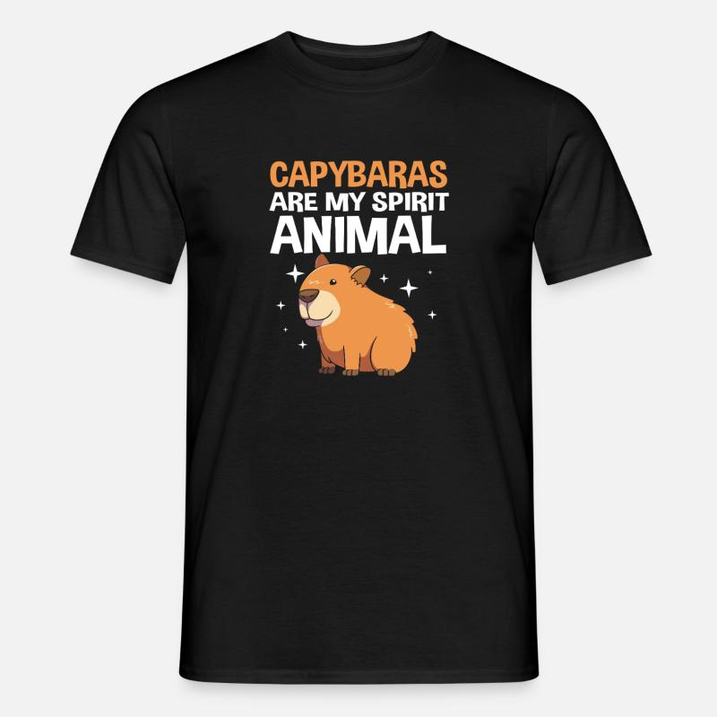 Capybara Capibara - Men’s T-shirt - black