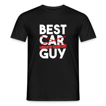 Best Hiphop Dancer Guy Funny Dance Quote Art - Men's T-Shirt - black - Front - AI Model Male 178 light (178cm)