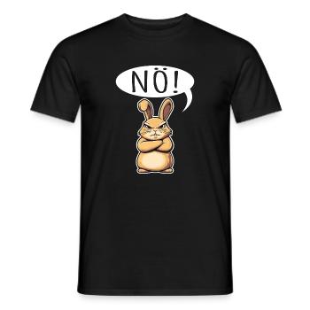 T-shirt de Pâques Drôle de Lapin de Pâques de Basse-Autriche - T-shirt homme - noir - Devant - AI Model Male 178 light (178cm)