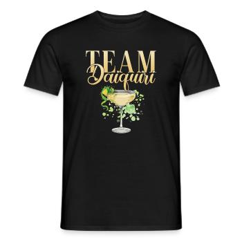 Junggesellinnenabschied Cocktail Team Daiquiri - Männer T-Shirt - Schwarz - Vorne - AI Model Male 178 light (178cm)