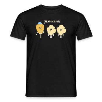 Lustiges Fitnessstudio-Workout, Fitnesstrainer, Fitnesstrainer, Sport - Männer T-Shirt - Schwarz - Vorne - AI Model Male 178 light (178cm)