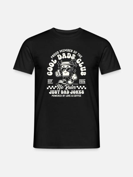 Cool Dads Club - Dad 2026 Gift - Men's T-Shirt - black